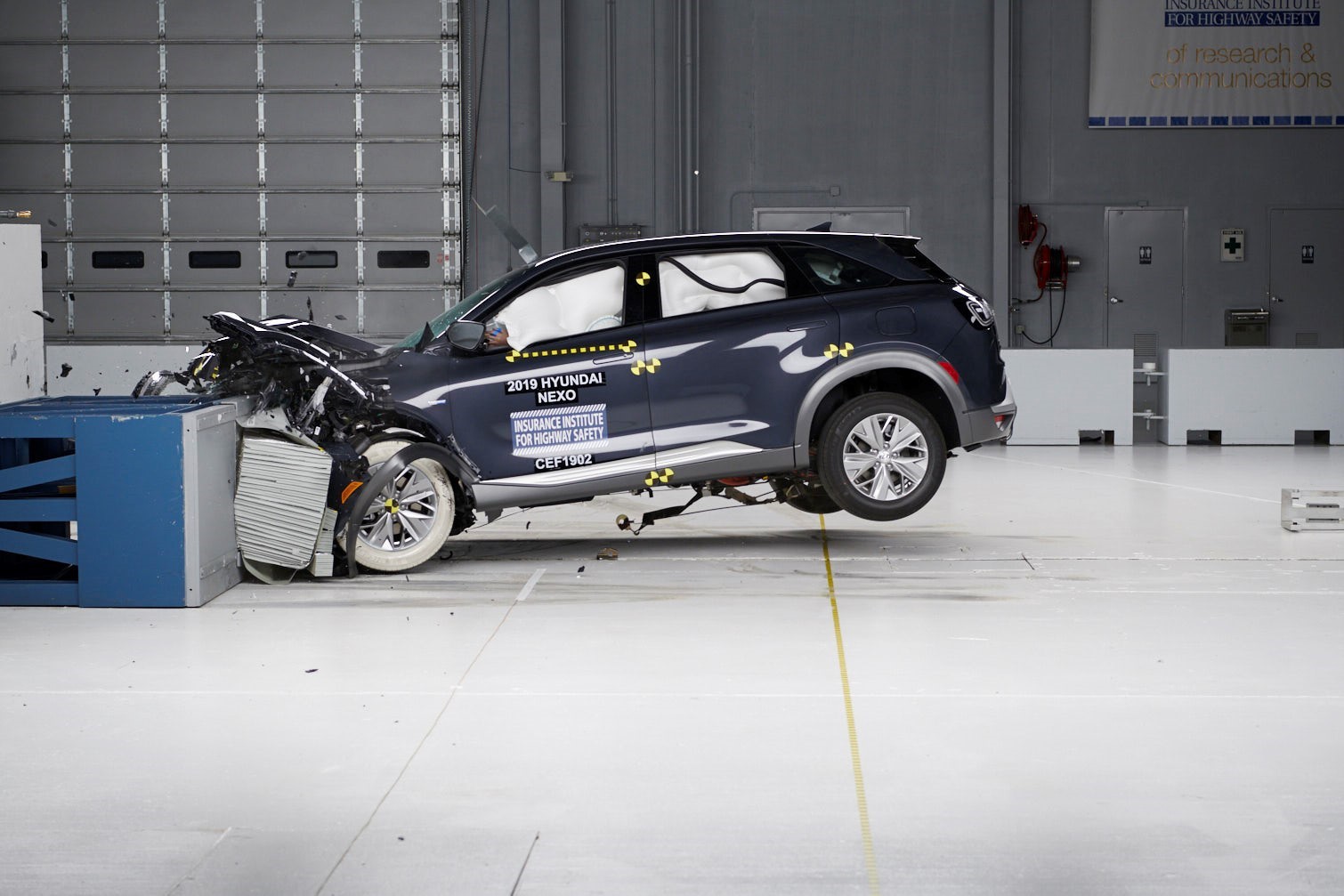 Кроссовер Hyundai NEXO получил награду Страхового института дорожной безопасности (IIHS) TOP SAFETY PICK+
