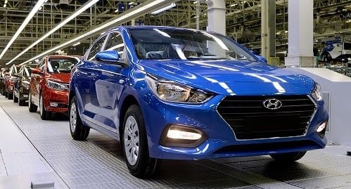 Массовое производство нового Hyundai Solaris началось на заводe «Хендэ Мотор Мануфактуринг Рус»