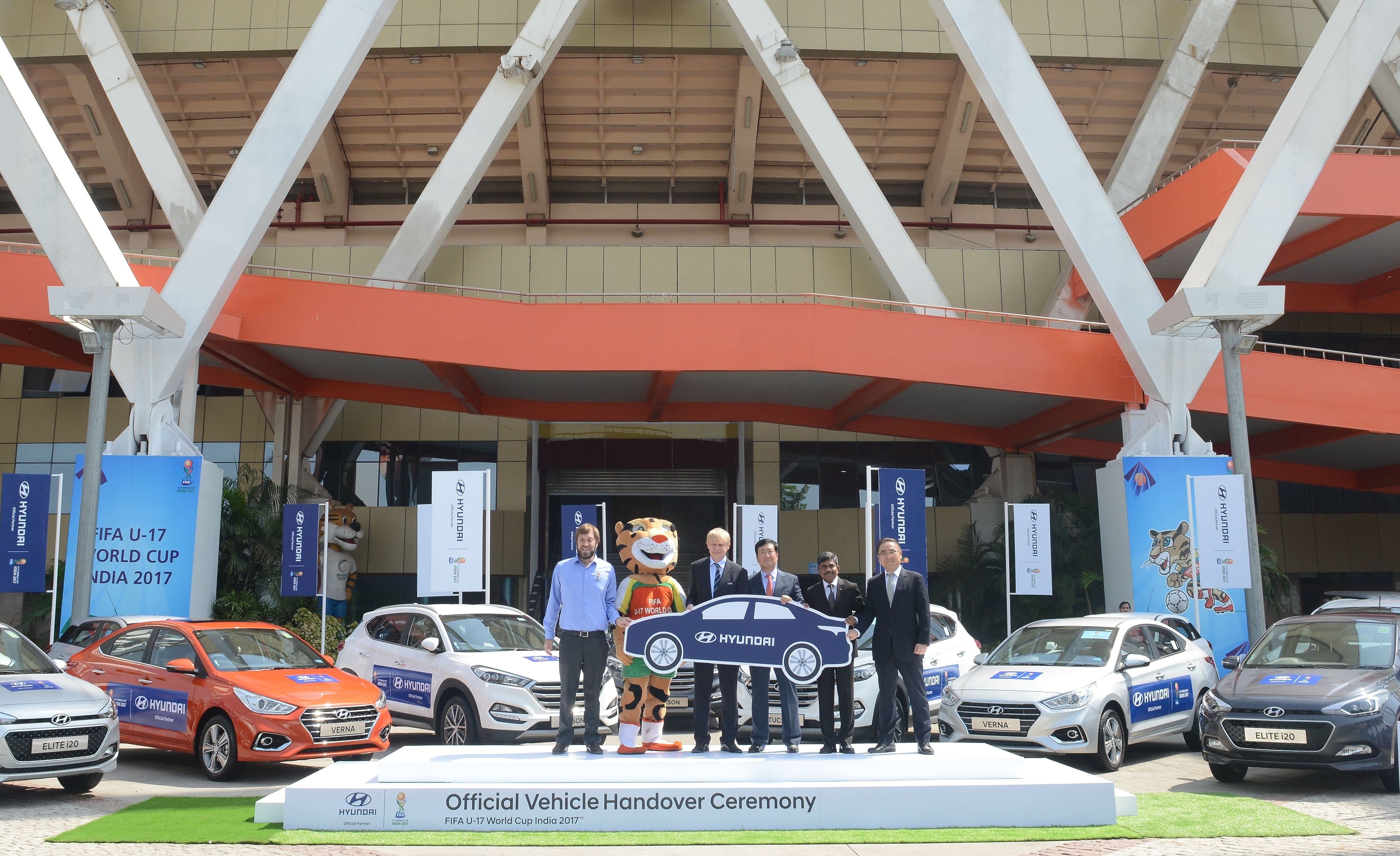 Hyundai Motor выступает спонсором Чемпионата мира FIFA 2017 среди юношеских команд в Индии