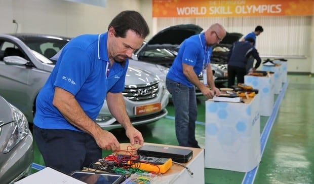 Россиянин Илья Хлыстов одержал победу на Международной олимпиаде Hyundai по владению рабочими навыками