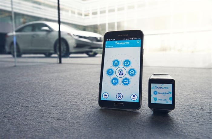 Hyundai представляет Blue Link® — автомобильные технологии будущего