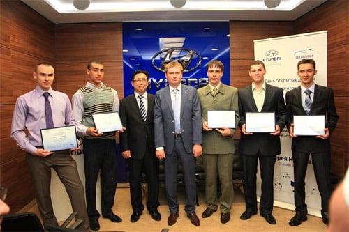 В Галерее Hyundai прошло награждение участников программы обмена Hyundai Motor, МГТУ «МАМИ» и Университета Ульсана