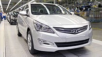 В 2014 году российский завод компании Hyundai Motor продемонстрировал рост объемов производства
