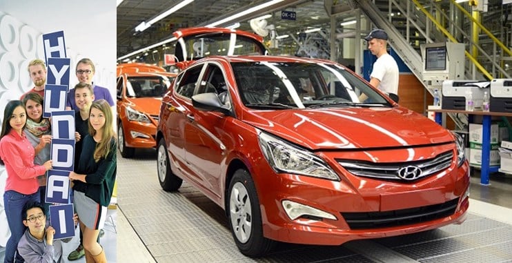 Российский завод компании Hyundai Motor вошел в число лучших работодателей России
