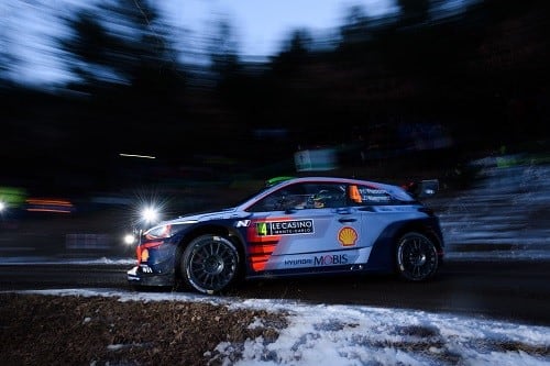 Hyundai i20 Coupe WRC готов к гонке на Ралли Монте-Карло