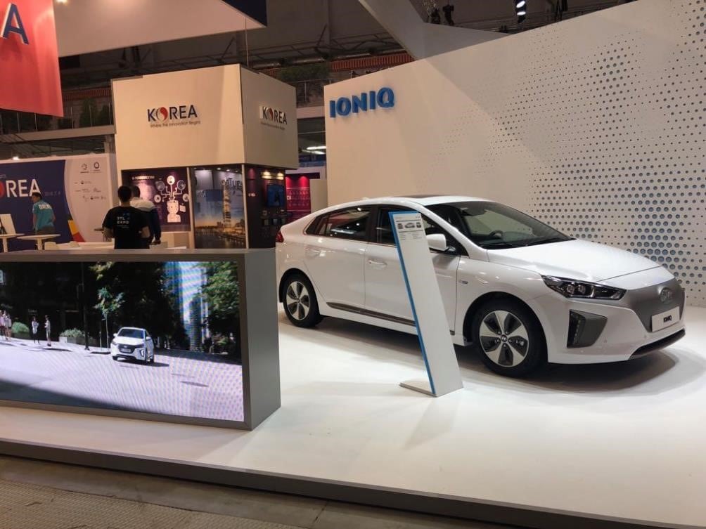Hyundai IONIQ представлен на выставке «Иннопром-2018»