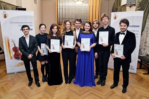 «Хендэ Мотор СНГ» предоставила стипендии лучшим студентам Московской государственной консерватории имени П. И. Чайковского