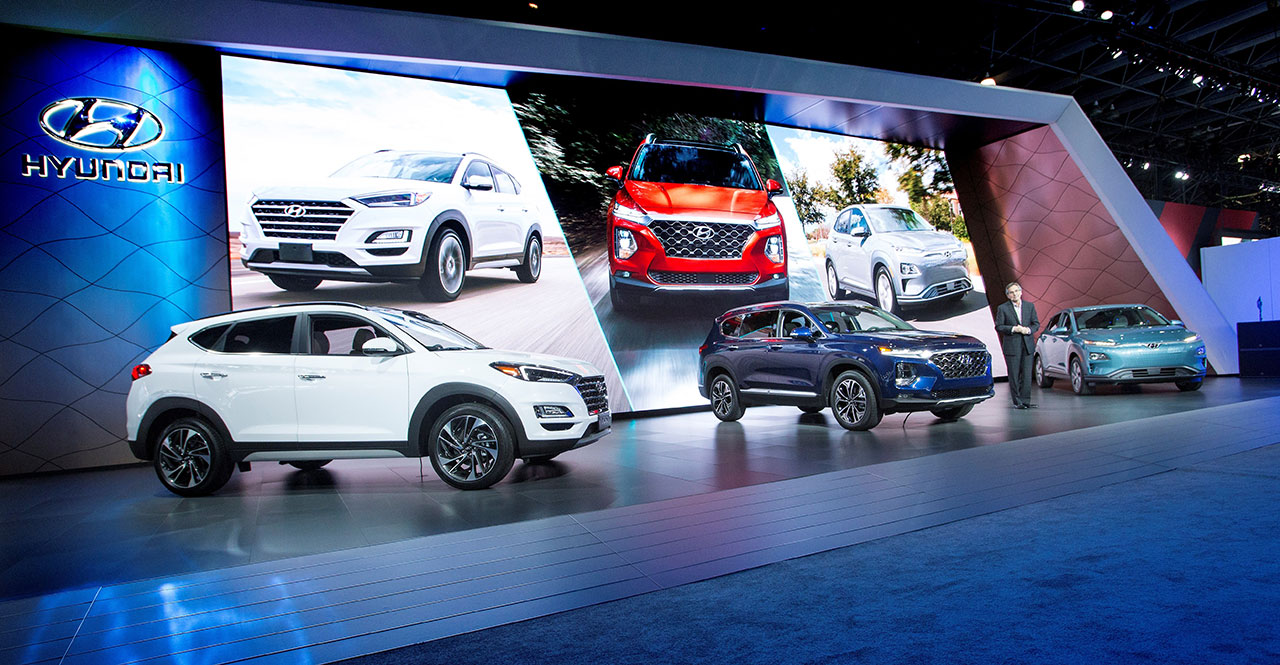 Hyundai Motor представила новинки на Международном автосалоне в Нью-Йорке