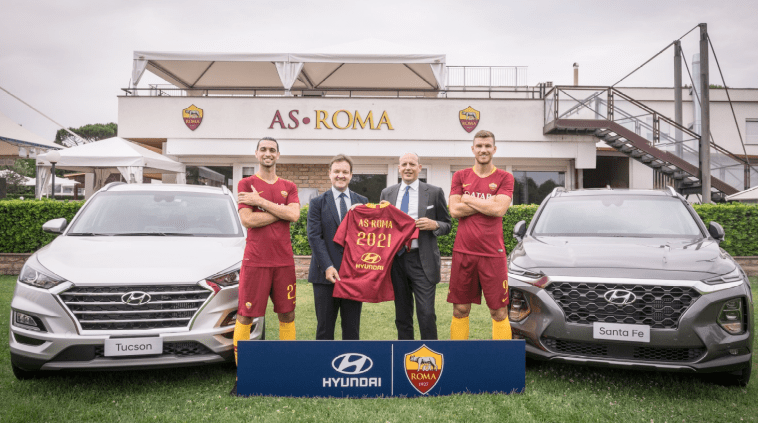 Hyundai Motor становится глобальным автомобильным партнером ФК «Рома»